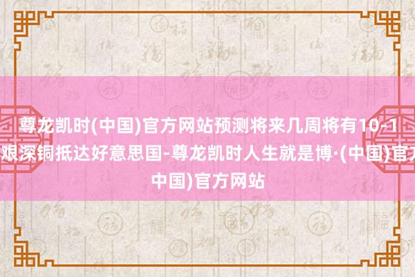尊龙凯时(中国)官方网站预测将来几周将有10-15万吨艰深铜抵达好意思国-尊龙凯时人生就是博·(中国)官方网站